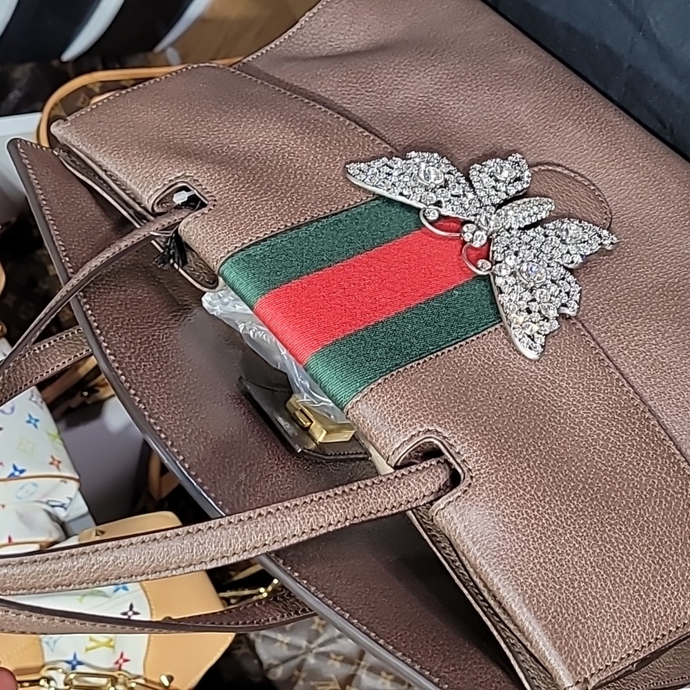 Gucci Sherry Line GG Canvas  Bag GM - Picture 7 of 16